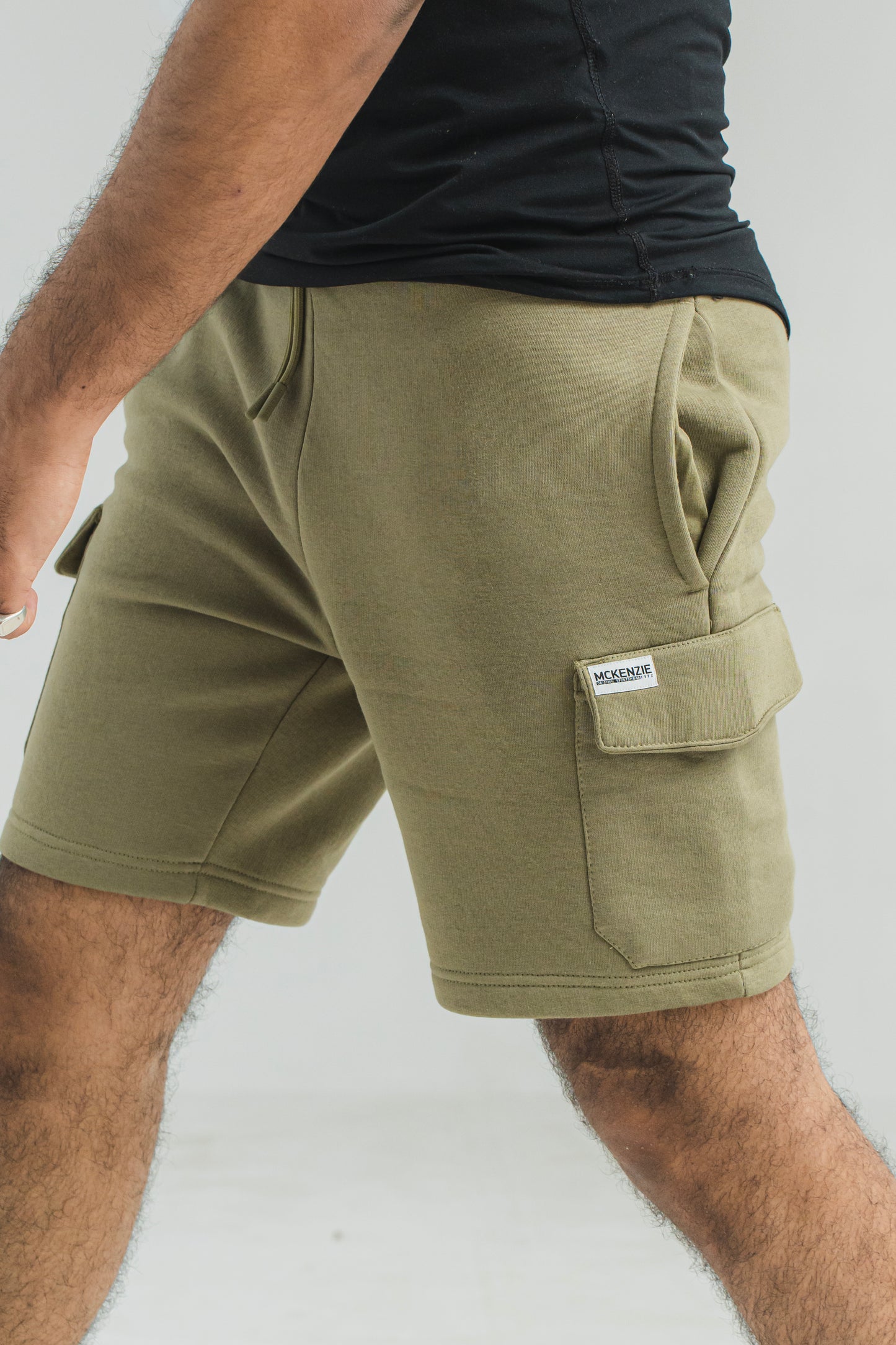 Green Cargo Shorts