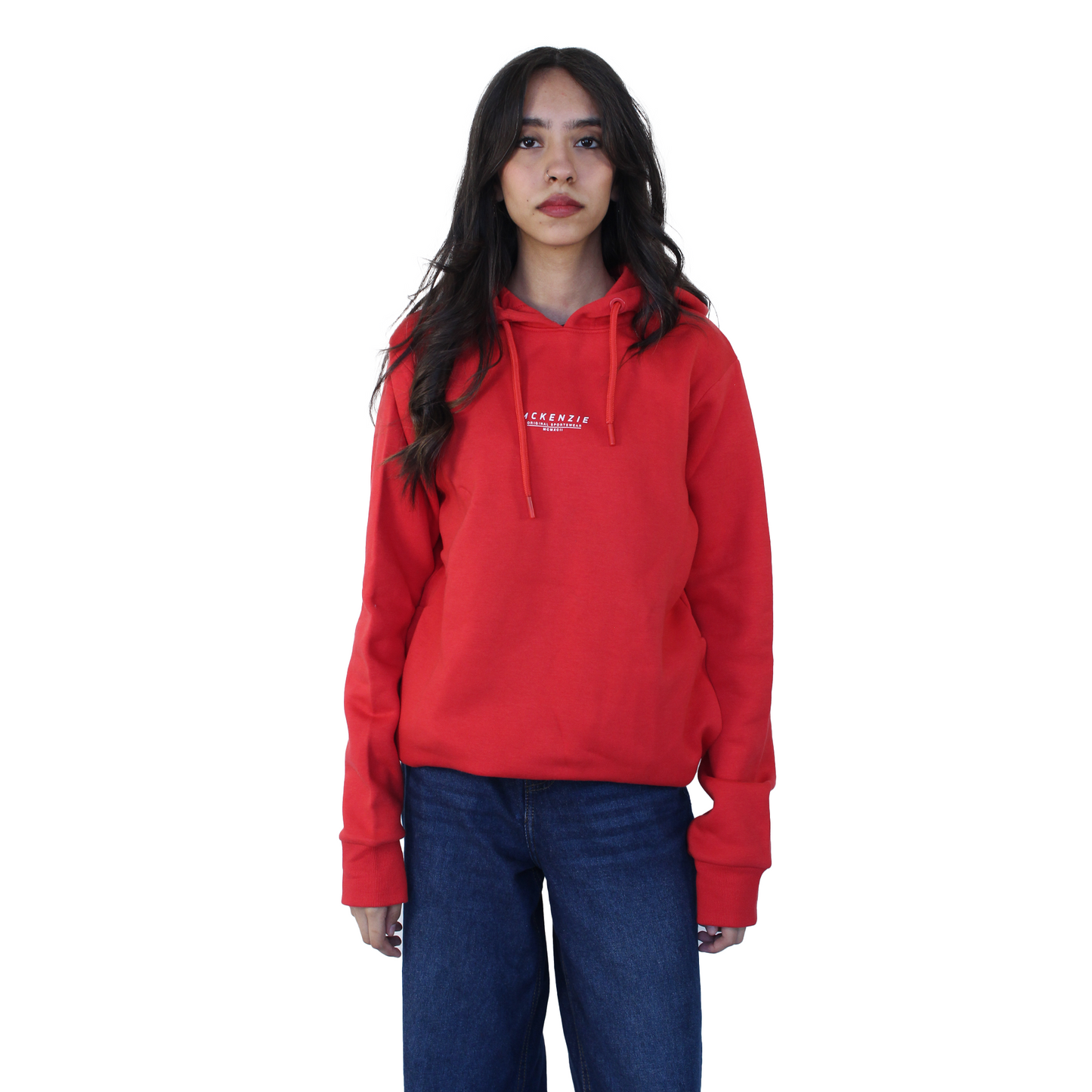 Bright Red Pullover Hoodie