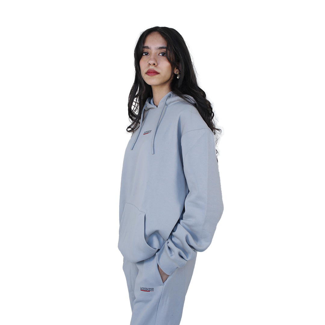 High Rise Grey Pullover Hoodie