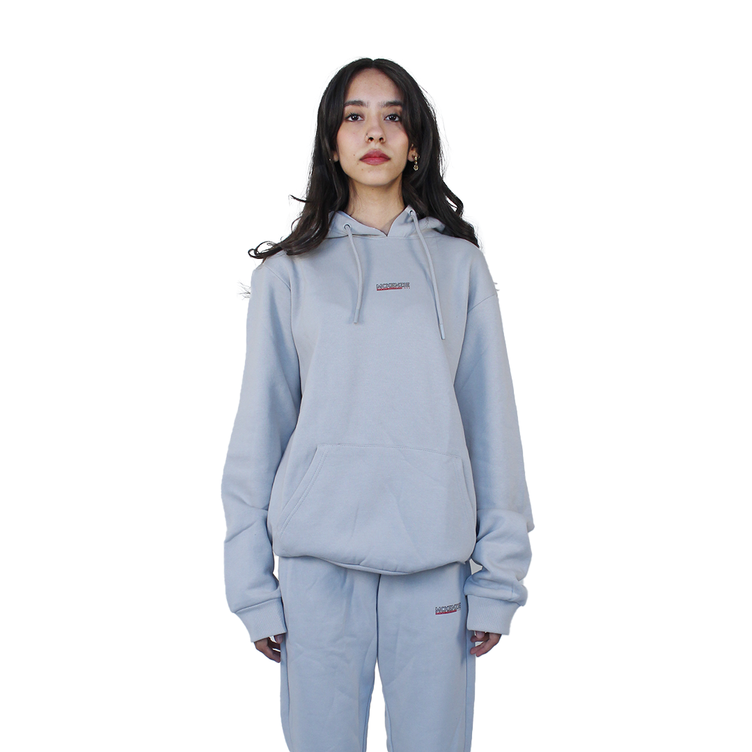 High Rise Grey Pullover Hoodie